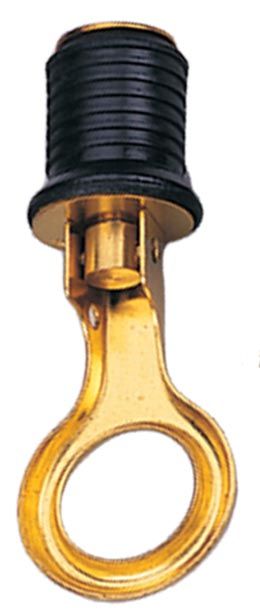 Drain Plug Brass Snap Handle 1-1/4" (AA40095-01)