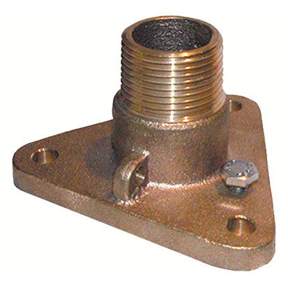 ADAPTER FLANGE FOR THRU HULLS, Size: 1"