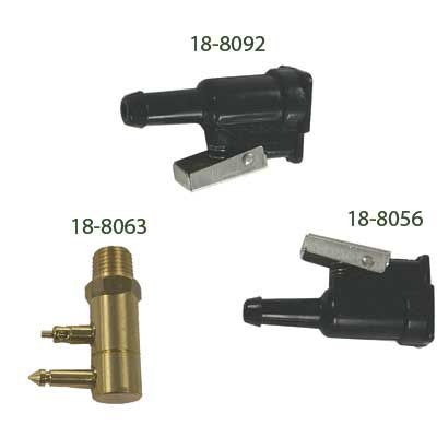 Johnson/Evinrude Fuel Connector Female Barb 3/8" (18-8092)
