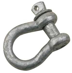 Anchor Shackle 3/8 Anchor Shackle 3/8" Galvanized (147810-1)