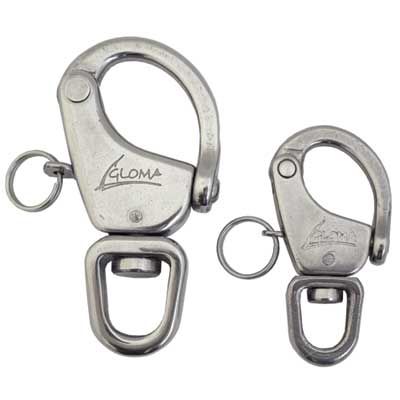 SNAP SHACKLE WITH RING 90MM (1102)