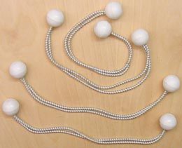 Sail Ties with Balls 4mm x500mm (MH5104050)