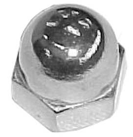 Stainless Acorn Nuts 8-32
