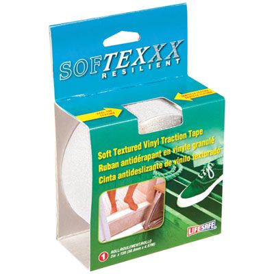 Anti-Slip Vinyl Traction Safety Tape WHITE (RE3955)