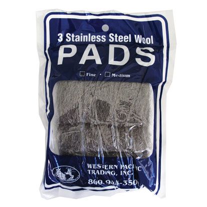 Steel Wool Pad Fine (3pk) (35015)