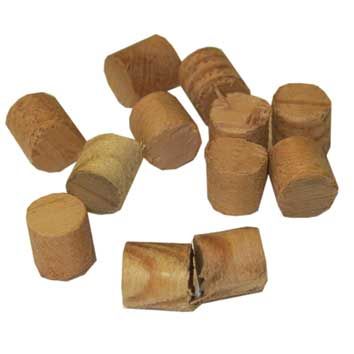 Teak Deck Plug 1/2 Teak Deck Plug 1/2" (100pk) (1/2TC)