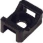 Tie Wrap Mount #8 Black (25pk) (7183-0-34)
