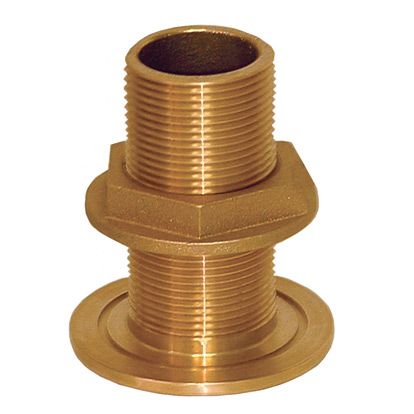 GROCO S/S THRU HULL W/NUT 3/4 GROCO S/S THRU HULL W/NUT 3/4" TH-750-WS