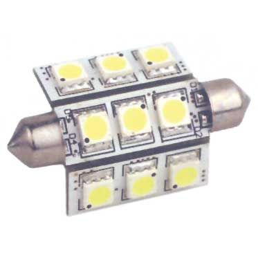 FESTOON Warm White LED 10-30V (LLB-189W-21-00)