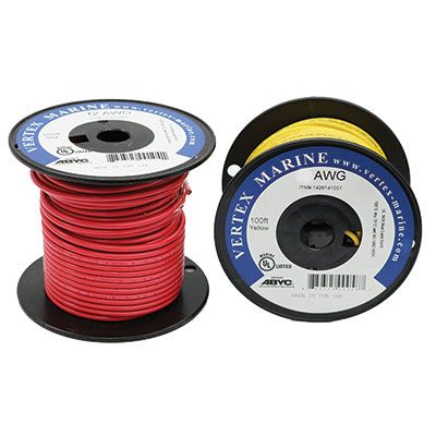 VERTEX 14AWG WIRE RED (per foot)