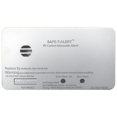 Carbon Monoxide Detector Surface Mount (SA-340-WT)