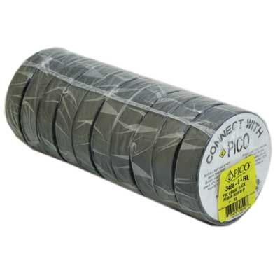 PICO 3/4X66'PVC TAPE-BLACK(10) 3466-0-RL single