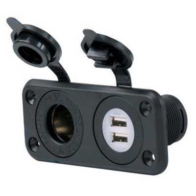 COMBO DUAL USB & 12V SOCKET