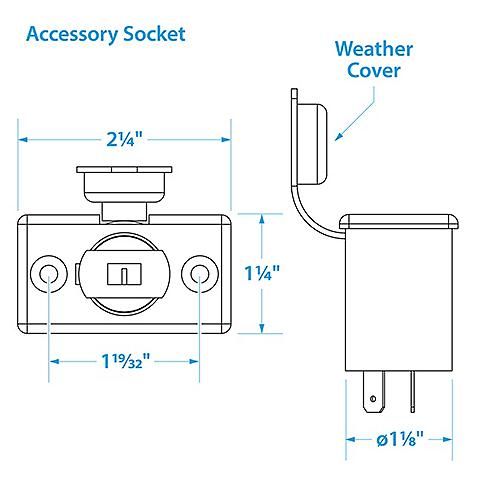 ACCESSORY PLUG AND SOCKET