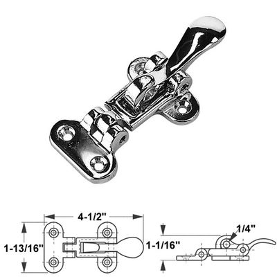 CHR/BRASS ANTIRATTLER