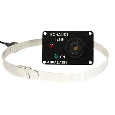 Wet Exhaust Overheat Alarm 12VDC (20245)