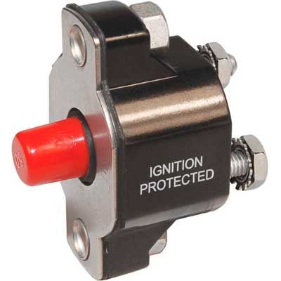 BLUE SEA CIRC/BREAK BSS2143 PUSH BUTTON 60A MD