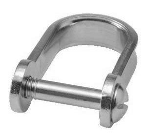 BLUEWAVE SS D-SHACKLE 5/32 SLT SCREW PN 160041 BLUEWAVE SS D-SHACKLE 5/32 SLT SCREW PN 160041