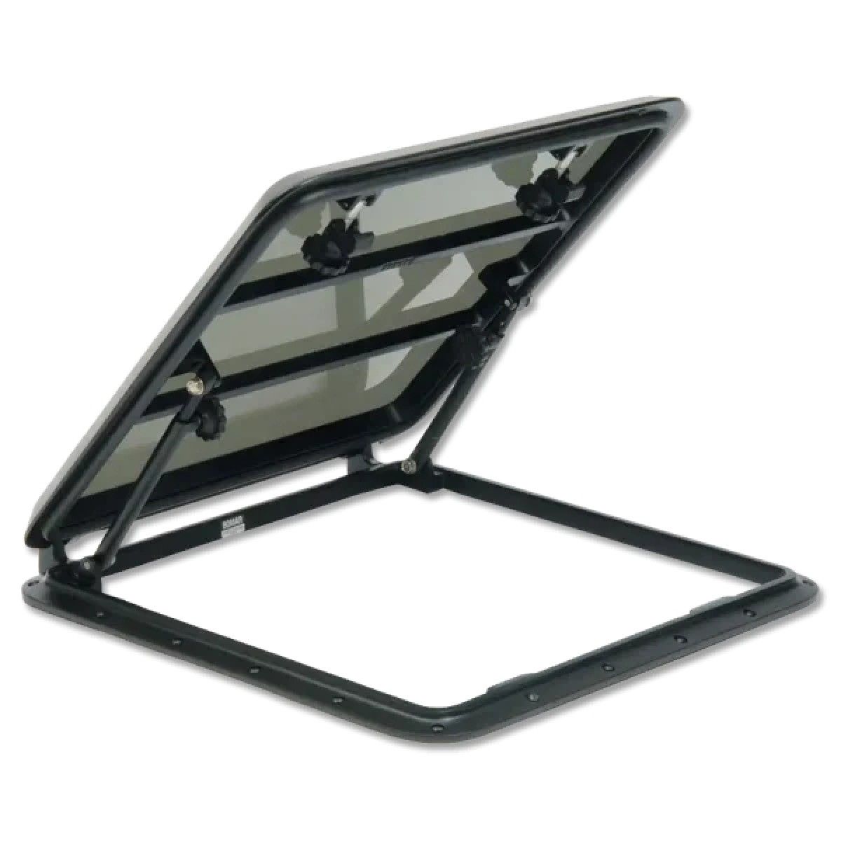 BOMAR SILVER POWDER COATED HATCH C139LAR-IO-S