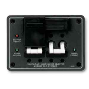 BLUE SEA PANEL AC BSS8032 SOURCE SELECTOR 30A