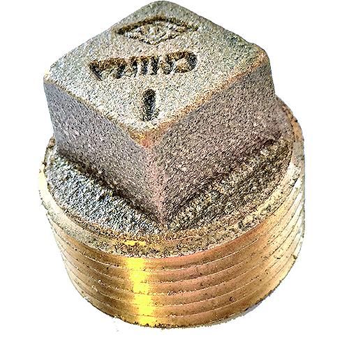 Brass Pipe Plug 3/4 Brass Pipe Plug 3/4"