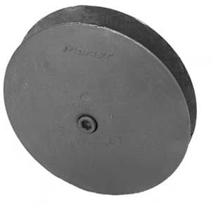 CANMETAL ALUM.RUDDER ANODE 3-3/4" R03-AL