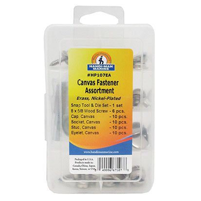 CANVAS FASTENER KIT