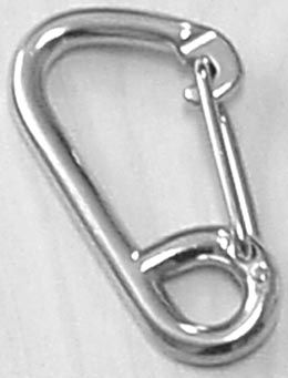 CARBINE,ASSYMETRIC 100mm, S.S.