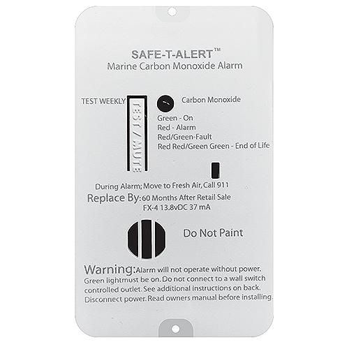 CARBON MONOXIDE ALARM FX-4