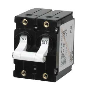 CIRC/BREAK 50AMP 2-POLE WHT TOG
