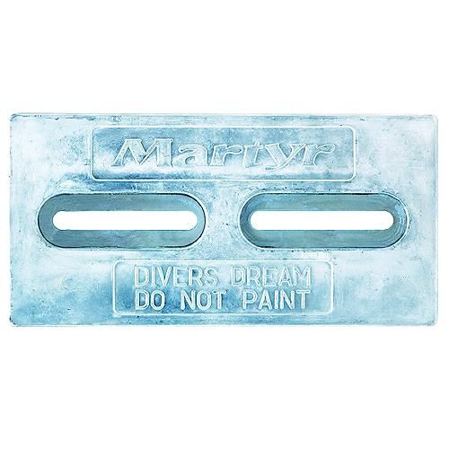 CMDIVER Hull Anode 1/2" x 6" x 12", Aluminum