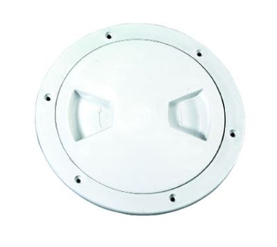 Deck Plate White 5 7/16" Cut out
