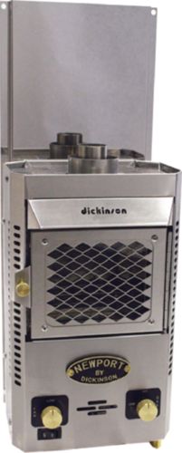 DICKINSON HEATER LPG 00-NEW-P9000 NEWPORT W/ACCESSORYS DICKINSON HEATER LPG 00-NEW-P9000 NEWPORT W/ACCESSORYS