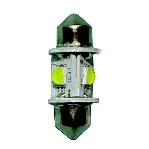 DRLED BULB FESTOON 9000173 WHITE 2NM (31MM) 12V