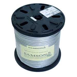DUAL-BRAID NYLON-BLACK 5/8 (per foot)