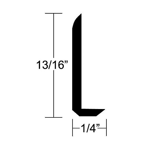 EDGE MOULDING 3/4 12FT L EDGE MOULDING 3/4 12FT L