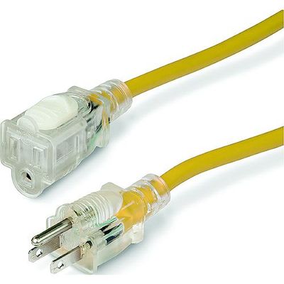 EXT CORD LIGHTED 14/3 15A 25