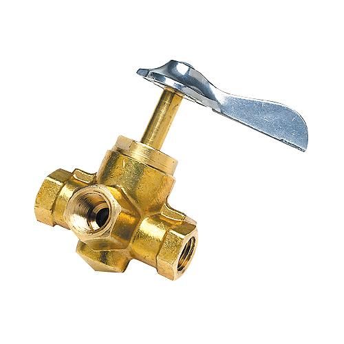 FUEL LINE VALVE-3 WAY 1/4