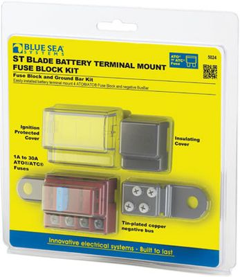 FUSEBLOCK BAT TERM MNT 4CIR