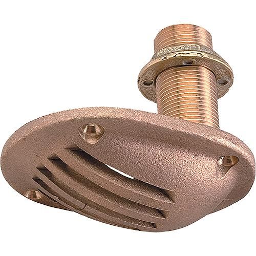 GB THRU-HULL W/SCOOP STH34  BRZ 3/4