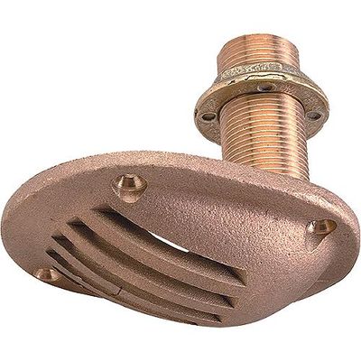 GB THRU-HULL W/SCOOP STH34  BRZ 3/4