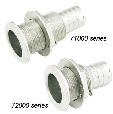 GEMLUX 5/8" BARBED THRU HULL 71001