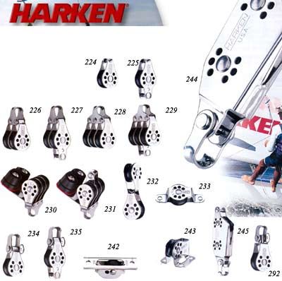 HARKEN TRIPLE MICRO BLOCK W/BECKET 229