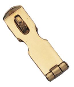 HASP,POLISHED BRASS 3",