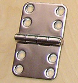 HINGE,DOOR H.D. SS 304, 4" X 2-1/2