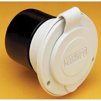 INLET 15A ON-BOARD CHARGER WHT