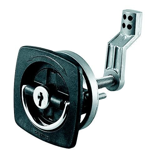 LOCK/LATCH FLUSH LOCKING Black