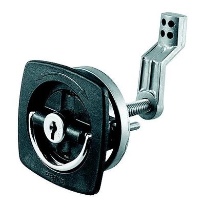 LOCK/LATCH FLUSH LOCKING Black