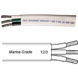 16/3 WHT100'TIN.BOATCBL W/G/BK 16/3 WHT100'TIN.BOATCBL W/G/BK