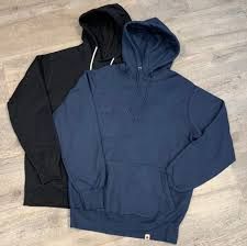2026M Long Sleeve Hoodie, Color: Oxford Navy, Size: S
